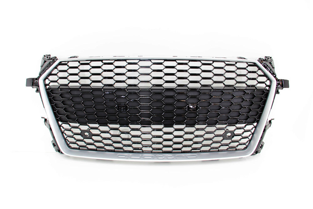 16-23 AUDI TT TTS MK3 - RS STYLE FRONT HONEYCOMB GRILL
