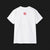 F1 Race Weekend Graphic T-Shirt – back view of white Formula 1 schedule shirt featuring bold text for practice, qualifying, and race day. Ideal gift for F1 and motorsport fans.