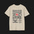 Back of Clutch Classic Unlock The Garage Automotive Graphic T-Shirt – sand tee featuring a small "Clutch Automotive Apparel" chest design. Perfect gift for car lovers and gearheads.