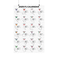 2025 Formula 1 Calendar Poster – Stylish vertical poster displaying the complete 2025 F1 race calendar with track layouts and dates. Ideal gift for F1 fans and motorsport enthusiasts.