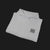 Folded Front Clutch Retro Automotive Hoodie – Sport Grey unisex hoodie featuring a minimalist 'Clutch' logo with geometric shapes in beige and black outlines. Perfect for car enthusiasts and everyday casual wear.