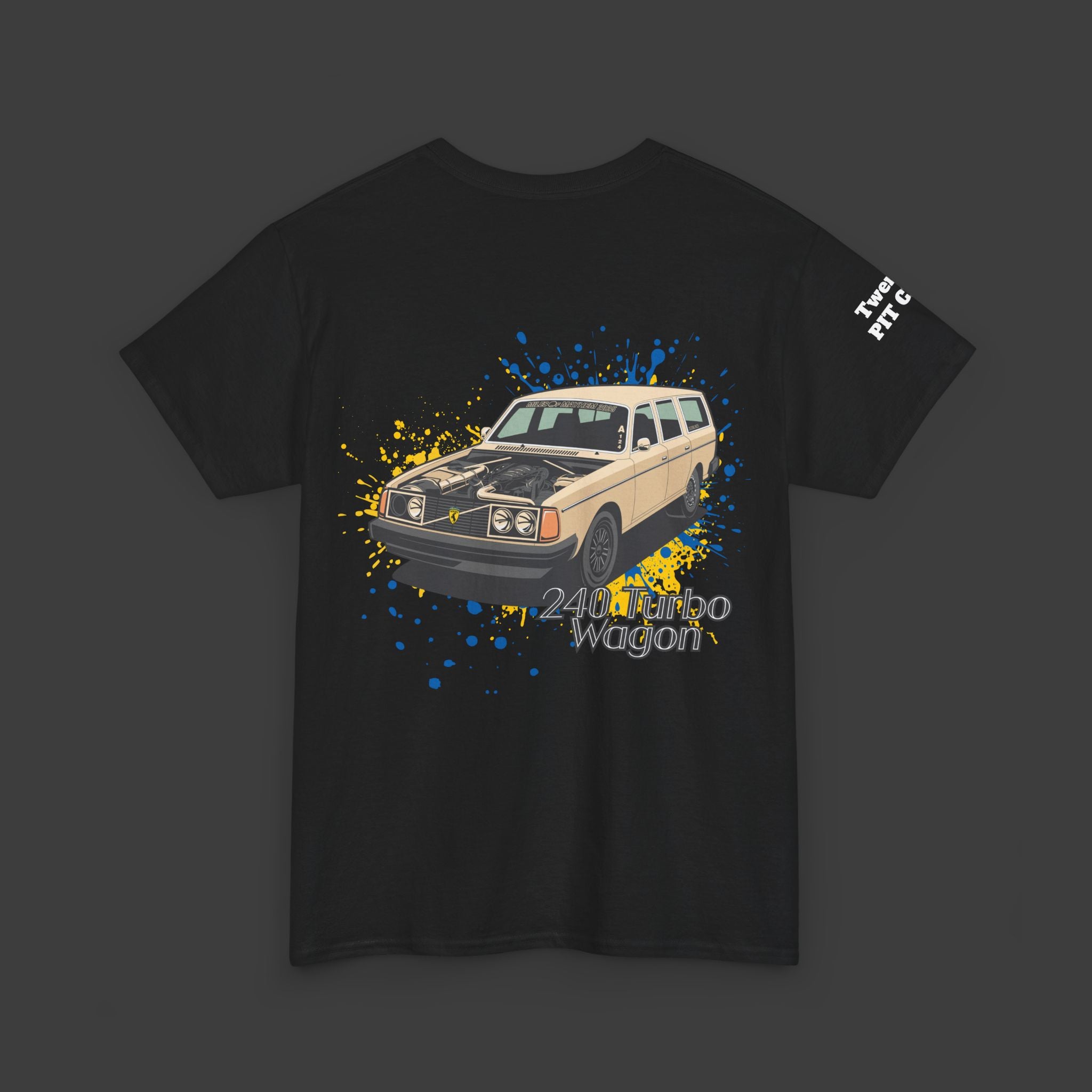 Team Twerdun X Clutch - Volvo 240 Turbo Wagon Shirt