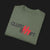 Folded Clutch Shift Automotive Graphic T-Shirt – Green tee with "Clutch Shift" text and red gear shift design. Perfect gift for car enthusiasts and motorsport fans.