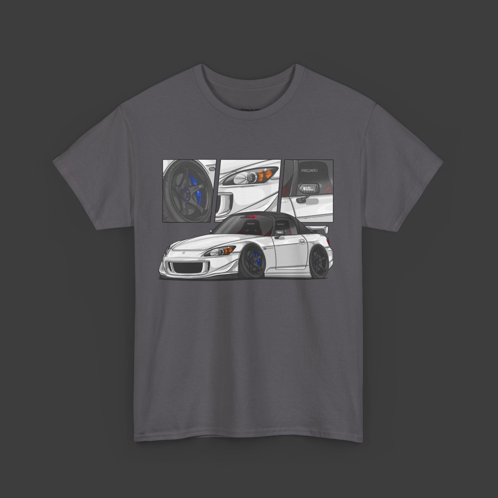 Jtooned X Clutch — Honda S2000 T-Shirt – ClutchCloth