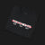 Folded Tokyo Nights Automotive Graphic T-Shirt – Black unisex tee featuring 'Tokyo Nights' in white and red with Japanese characters representing speed, freedom, and unity. Ideal gift for JDM fans and street racing enthusiasts.