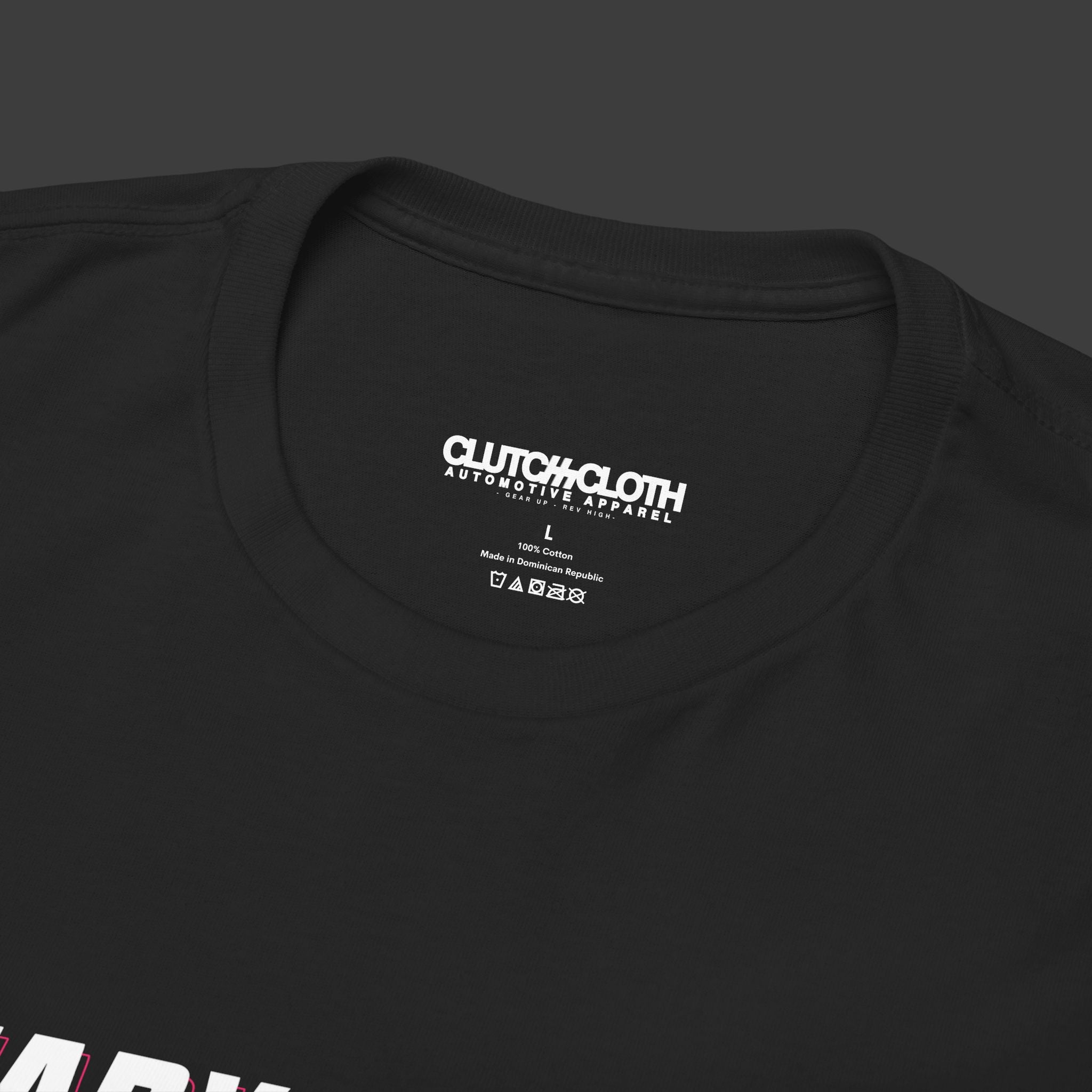 CarWorldDesign X Clutch — Rotary Rampage RX7 T‑Shirt
