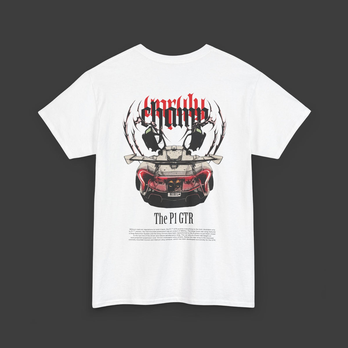 JetAutoArt.Jr X Clutch — The P1 GTR T-Shirt