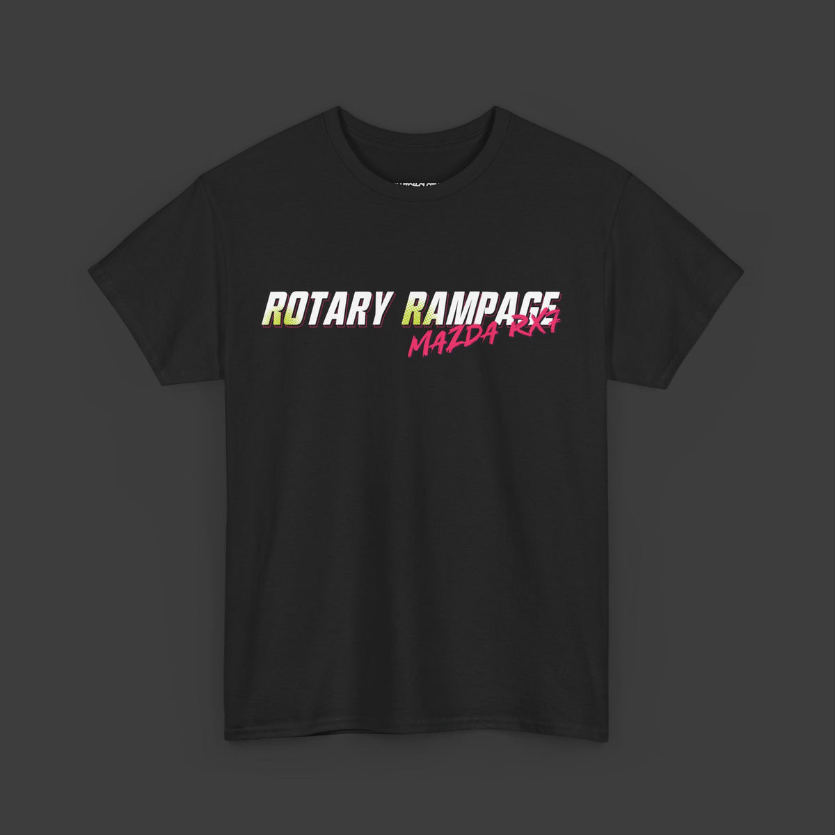 CarWorldDesign X Clutch — Rotary Rampage RX7 T‑Shirt