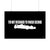 F1 - Not Designed To Finish Second Poster – Bold black and white automotive poster featuring a Formula 1 silhouette and motivational quote. Perfect gift for racing fans and car enthusiasts.