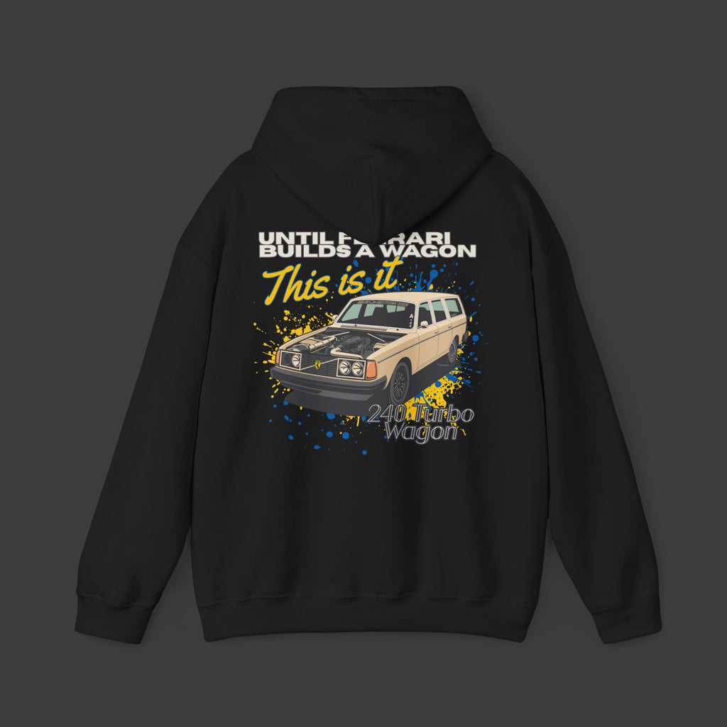 Team Twerdun X Clutch - Volvo 240 Turbo Wagon Hoodie