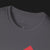 Close up of 911 GT-R Nemesis, Forever Rivals Automotive Graphic T-Shirt – Charcoal unisex tee featuring a front-facing Porsche 911 and GT-R graphic with a red geometric background. Perfect gift for car enthusiasts and JDM fans.