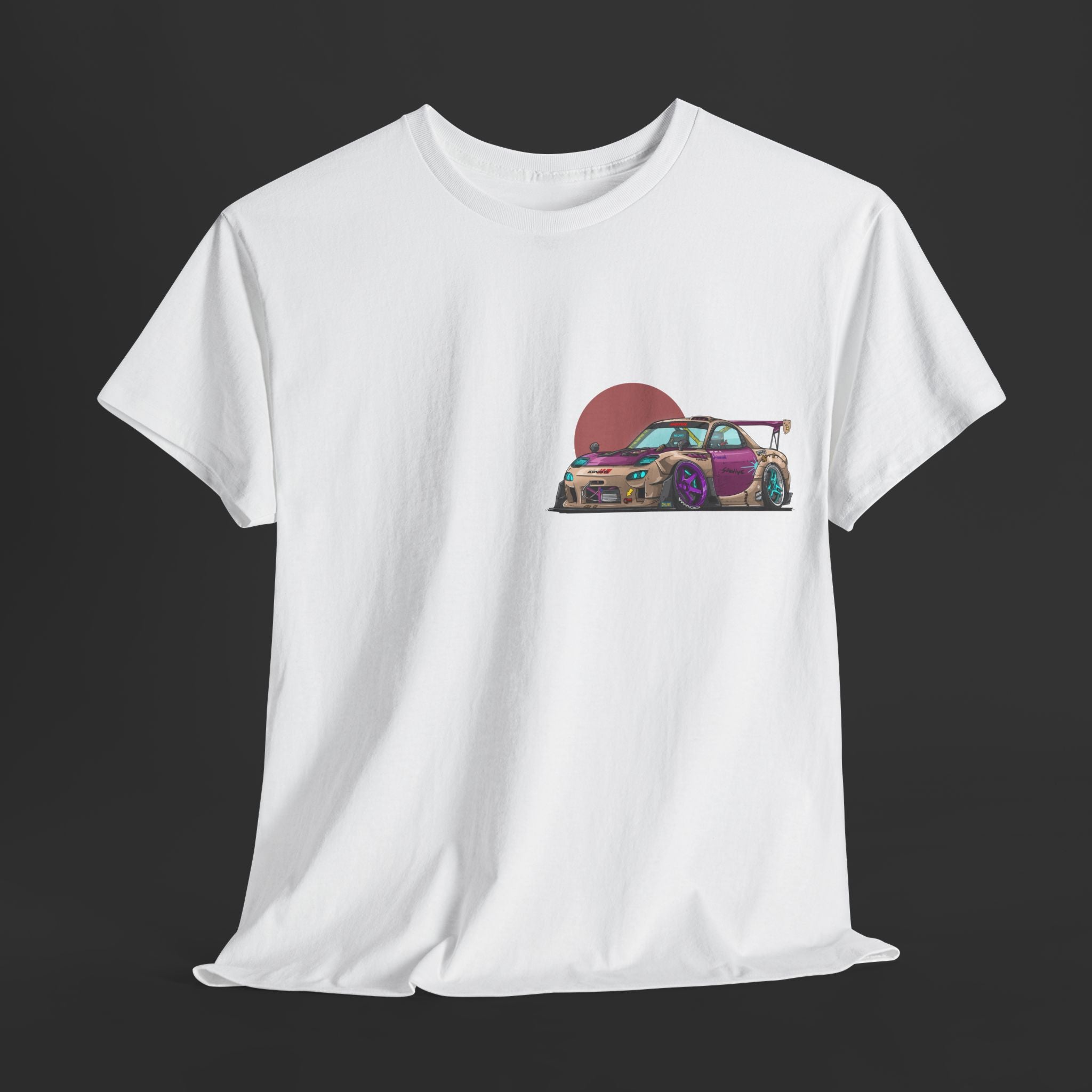 Jtooned X Clutch — Mazda RX-7 T-Shirt