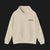 Front of 69 SS V8 Automotive Graphic Hoodie – Beige unisex hoodie featuring a detailed rear view of a 1969 Camaro SS with bold 'V8' lettering in black. Perfect for muscle car enthusiasts.