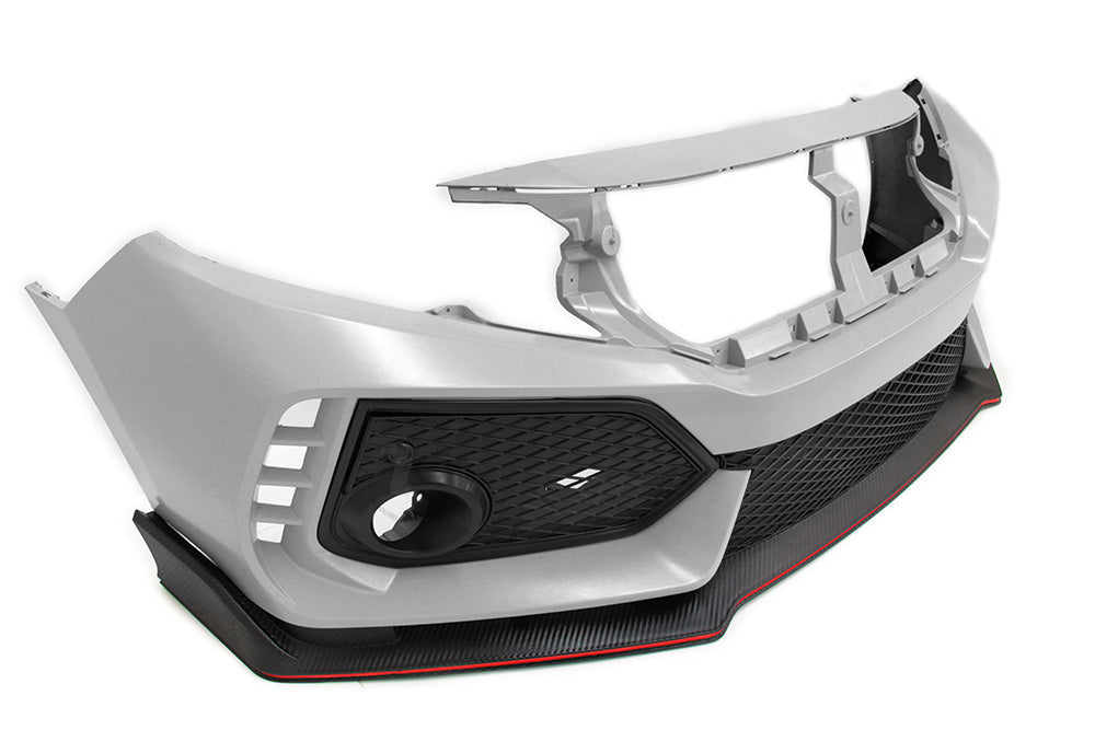 16-21 HONDA CIVIC - TYPE-R FRONT BUMPER + FRONT LIP PRE-FACELIFT