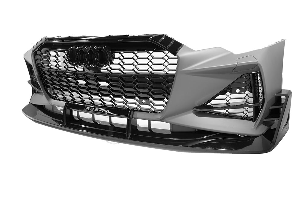 19-22 AUDI A6 S6 C8 - RS STYLE FRONT BUMPER