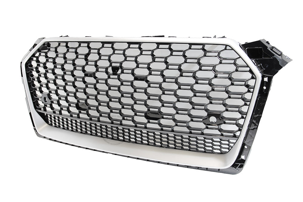 18-20 AUDI A5 S5 B9 - RS STYLE FRONT HONEYCOMB GRILL
