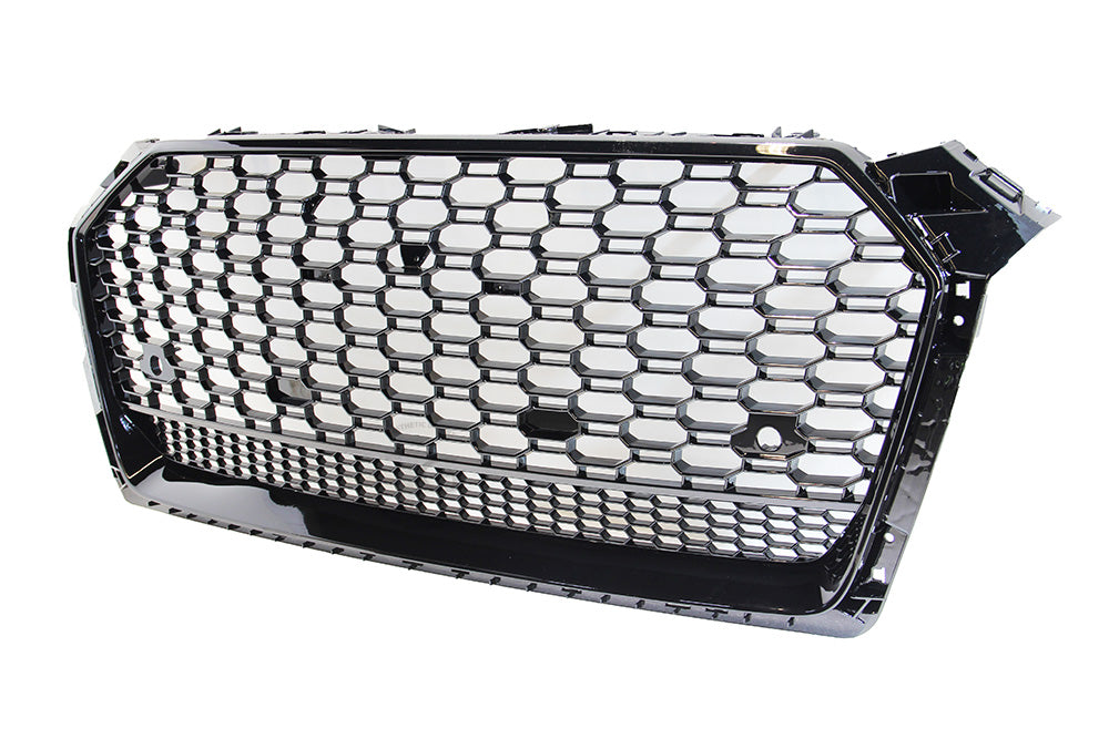 18-20 AUDI A5 S5 B9 - RS STYLE FRONT HONEYCOMB GRILL