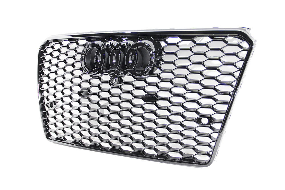 12-15 AUDI A7 S7 C7 - RS STYLE FRONT HONEYCOMB GRILL