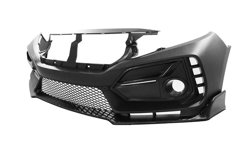 16-21 HONDA CIVIC - TYPE-R FRONT BUMPER + FRONT LIP FACELIFT
