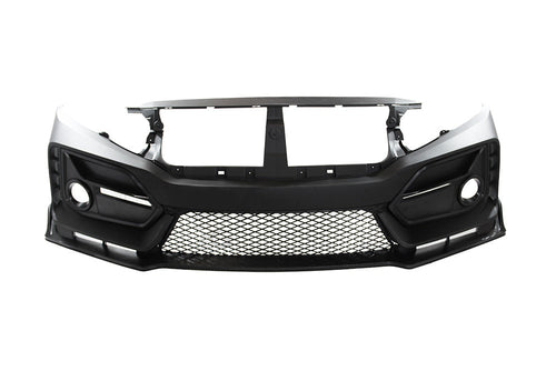16-21 HONDA CIVIC - TYPE-R FRONT BUMPER + FRONT LIP FACELIFT