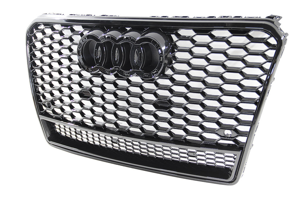 12-15 AUDI A7 S7 C7 - RS STYLE FRONT HONEYCOMB GRILL