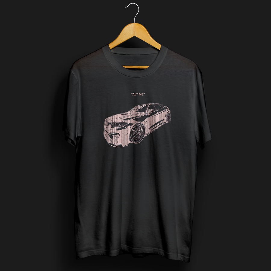 Jet Auto-Art X Clutch — Alt M3 T-Shirt