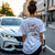 Brutally Unapologetic 30CSL Automotive Graphic T-Shirt – White tee featuring a detailed front design of the iconic BMW 30CSL with red, blue, and white racing stripes. Perfect gift for BMW fans and car enthusiasts.