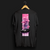 Back of R35 Rear Cherry Blossom Automotive Graphic T-Shirt – Black unisex tee featuring a sleek R35 car with cherry blossom background in shades of pink and purple. Ideal gift for car and JDM enthusiasts.