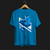 Front of World Rally Pursuit of Excellence 22B Automotive Graphic T-Shirt – Blue unisex tee featuring a detailed blue Subaru 22B rally car graphic with racing-inspired elements. Ideal gift for Subaru fans and motorsport enthusiasts.