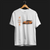 Front of FF Supra Buster Automotive Graphic T-Shirt – White unisex tee featuring an orange Toyota Supra with Japanese text and a grey 'SUPRA' background. Ideal gift for JDM fans and car enthusiasts.